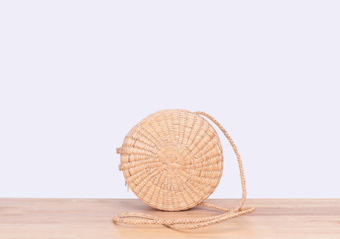 CIRCLE CROSS BODY BAG (NATURAL)