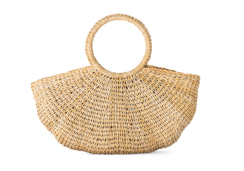 Straw handbag