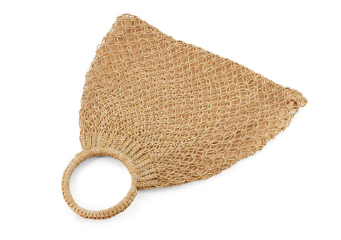 Straw mesh bag