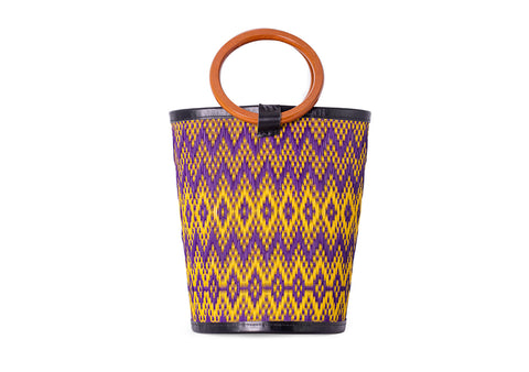 Purple Tote Basket