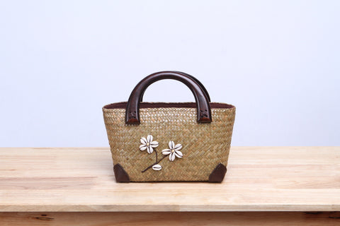 Mini Seagrass Tote Bag