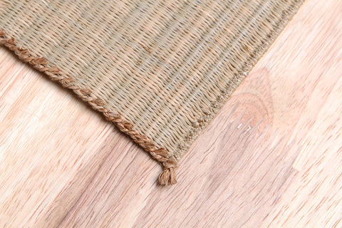 ELEMENTSEDEN - Handwoven Jute Sedge Square Coaster (Natural)